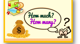 How many/how much?
