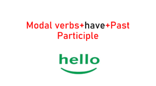 Презентація "Modal verbs+have+Past Participle"