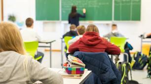 In der Schule Lesung