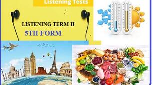 LISTENING TERM II 5TH FORM