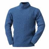 Men's Merino Wool Jumper, Blue | Manufactum