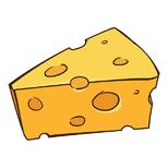 Premium Vector | Cheese cartoon