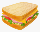 Ham And Cheese Sandwich Clipart , Transparent Cartoons - Ham And Cheese Sandwich Clip Art, HD Png Download - kindpng