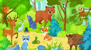 Forest animals