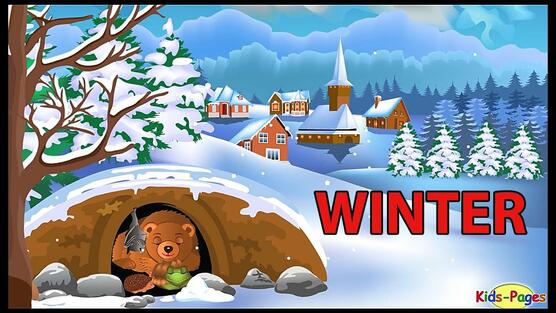 Winter vocabulary - Learn to talk about winter season - YouTube