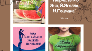Контрольна робота за темою "Творчість Мо Яня, Й.Ягелло, Н.Геймана". Варіант 1.