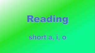 Розробка презентації для читання англійською "Reading CVC"