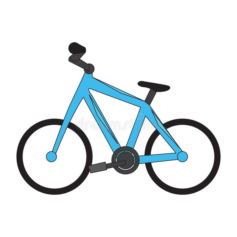 Isolated bike cartoon stock vector. Illustration of white - 141721424