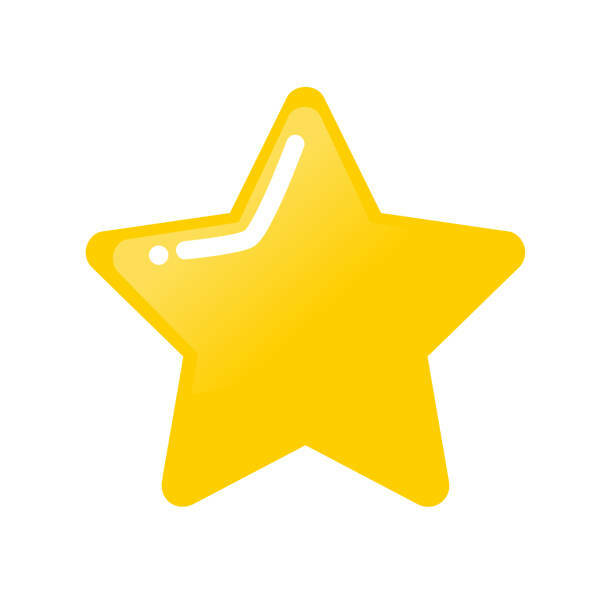 562 Cartoon Of A Gold Star Logo Illustrations & Clip Art - iStock