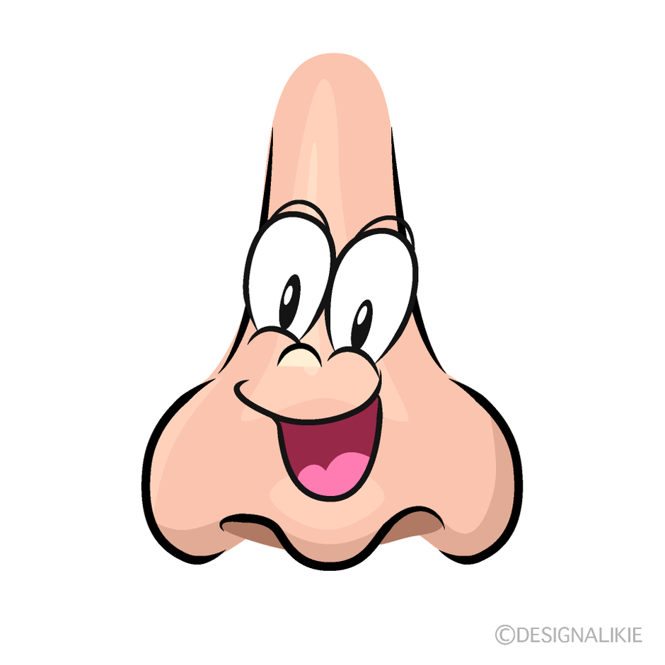 Free Surprising Nose Cartoon Image｜Charatoon