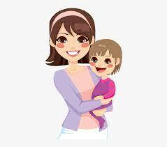 Clip Art Mom Png For - Mother Cartoon Png, Transparent Png , Transparent Png Image - PNGitem