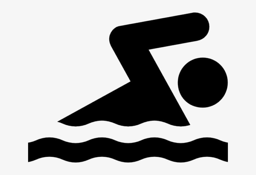 Swimming Clipart Black And White - Cartoon Swim Transparent Png PNG Image | Transparent PNG Free Download on SeekPNG