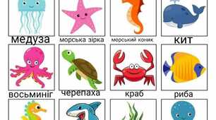 "Риби та водний світ" (логічне мислення+ природне довкілля)