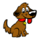 Cute friendly cartoon dog 544641 Vector Art at Vecteezy