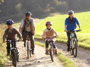 They're riding a bike/bikes? | WordReference Forums