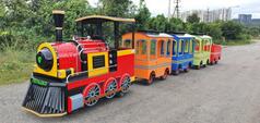 Steel With Fiber Red Children Toy Train, 5kw Ac Motor, Capacity: 12, Rs 650000/piece | ID: 24276717291