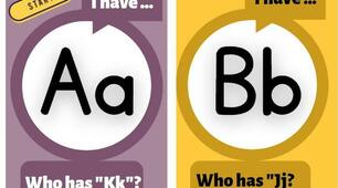 Гра "I have who has" на тему "ABC"