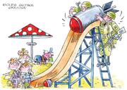 Російська армія та Путін стали героями українських карикатуристів