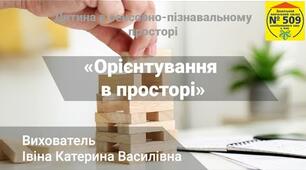 Відеоурок - Орієнтування в просторі