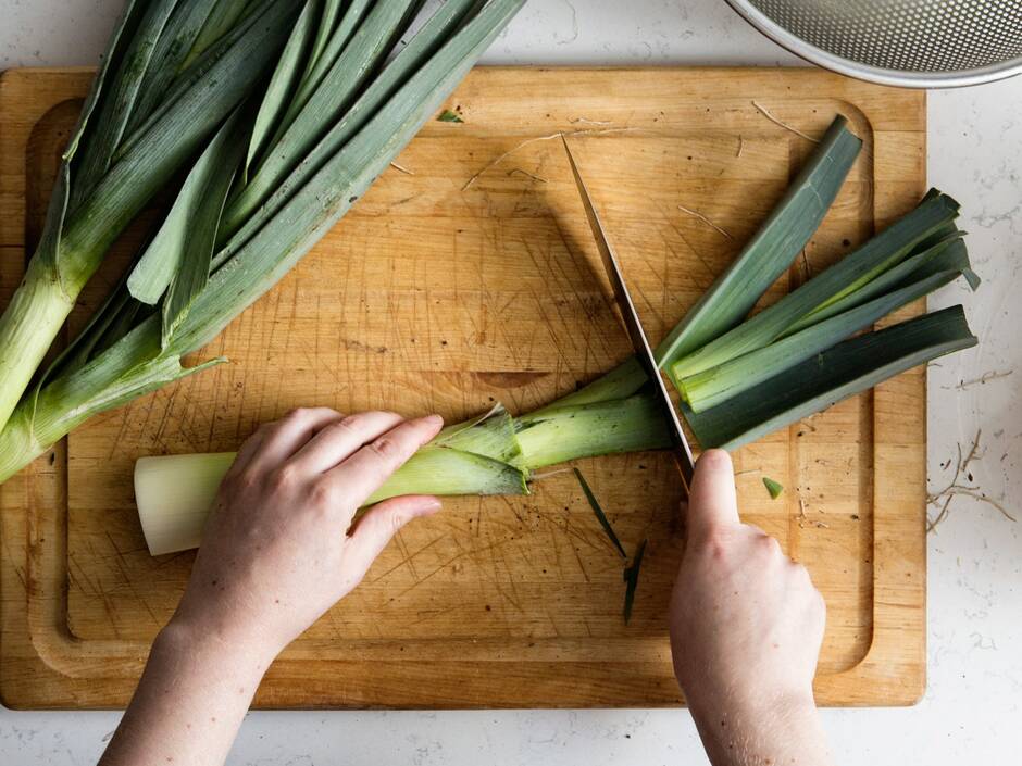 How to Clean Leeks | Epicurious