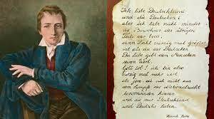 Текст для розвитку монологічного мовлення «Dichter Heinrich Heine »