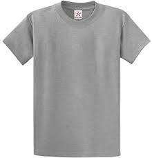Star and Stripes Plain Heather Grey T Shirt 100% Rich Soft Organic Cotton Heather Grey T Shirt : Amazon.co.uk: Clothing