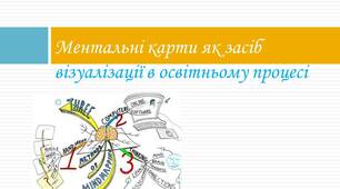 Ментальні карти в освітньому процесі