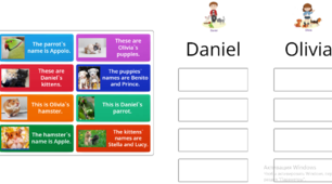 Iнтерактивна вправа. Англійська мова. 3 клас. Possessive Nouns for Kids