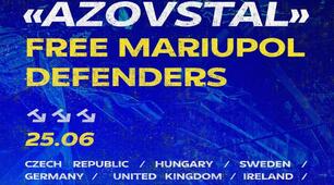 Міжнародний мирний мітинг "Azovstal. Free Mariupol defenders" пройде 25 червня по всій Європі