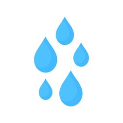капли воды падают с неба Icon Vector PNG , водные значки, значки неба, воздуха PNG картинки и пнг рисунок для бесплатной загрузки
