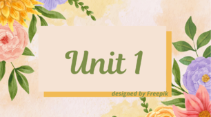 GE B1 / Unit 1 (ZNO Prep)