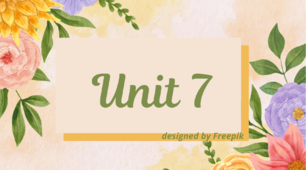 GE B1 / Unit 7 (ZNO Prep)