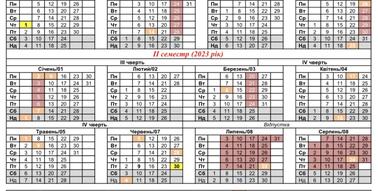 Календар вчителя на 2022-2023 навчальний рік | Інші методичні матеріали