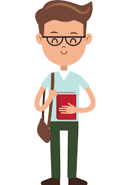 happy student - Clipart World
