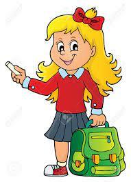 Happy Pupil Girl Theme Image 7 - Eps10 Vector Illustration. Royalty Free SVG, Cliparts, Vectors, And Stock Illustration. Image 111830671.