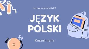 Граматика A1 | Польська мова | Język Polski