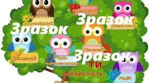 Оформлення класної кімнати - Дерево заохочення "Ти особистість"