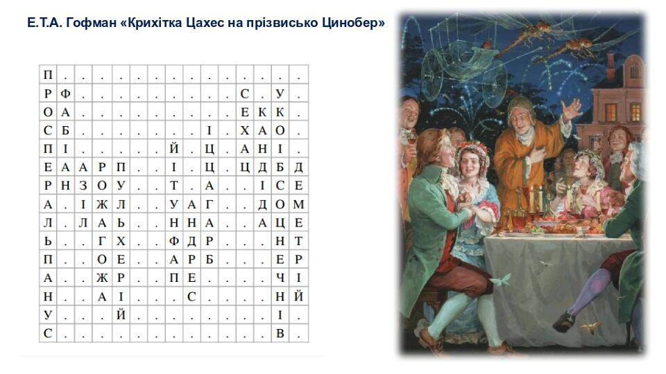 Е.Т.А.Гофман "Крихітка Цахес на прізвисько Цинобер" | Презентація ...