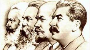 Постер.  Диктатори  ХХ ст. Й. Сталін