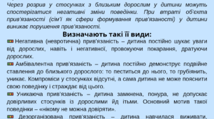 Поведінкові особливості дітей,  які пережили травматичний досвід