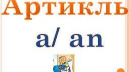 Артикль а/an та this, that, these, those