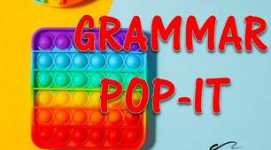 Матеріал для друку "Grammar Pop it"