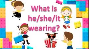 Презентація "Clothes"What is she wearing?