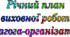 План роботи педагога - організатора на 2022- 2023 н.р