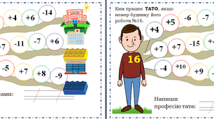 Картки до тижня "Моя родина"