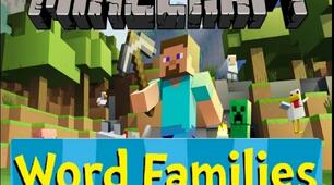 Презентація-гра для навчання читанню "Minecraft"