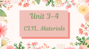 GG1/Unit 3-4. CLIL. Get more on Science. Materials