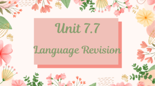 GG1/Unit 7.7. Language Revision