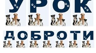 Розтяжка "Урок доброти" до Всесвітнього дня тварин