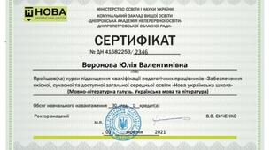 НУШ. Мовно-літературна галузь